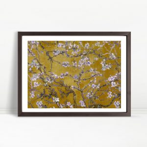 Almond Blossoms Yellow Remixed
