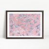Almond Blossoms Pink Remixed