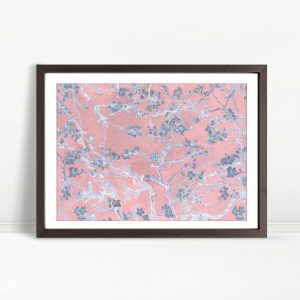 Almond Blossoms Pink Remixed