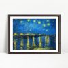 Starry Night Over the Rhône Remixed
