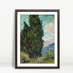 Cypresses by Vincent van Gogh