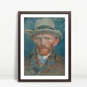 Self-Portrait with Grey Felt Hat