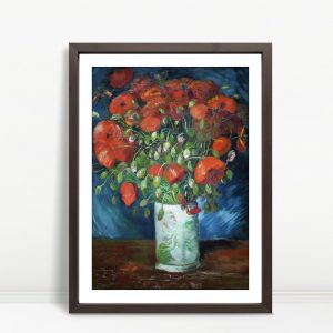Vase with Poppies