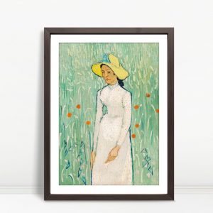 Girl in White by Vincent van Gogh 1890