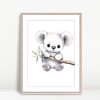 Cute Koala On A Branch