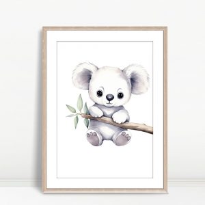 Cute Koala On A Branch