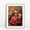 Daisy Duck In Elegant Red Dress