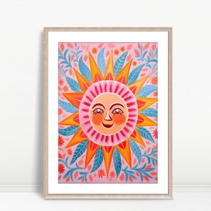 Radiant Sunburst Garden Wall Art