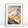 Golden Peaks Modern Mountain Majesty