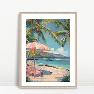 Tranquil Palms Beach Chairs Escape