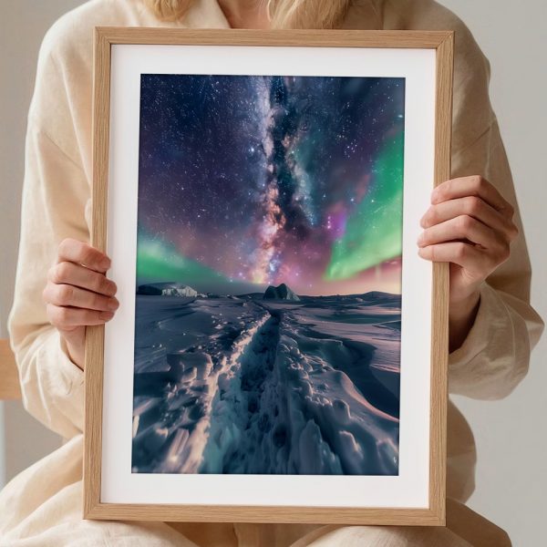 Milky Way Lights Arctic Expanse - Image 2