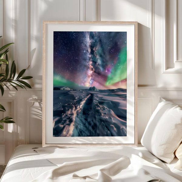 Milky Way Lights Arctic Expanse - Image 5