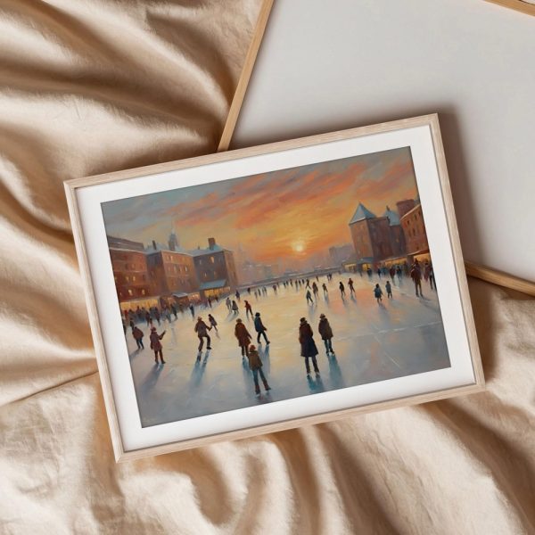 Skaters at Sunset Town Square - Image 3
