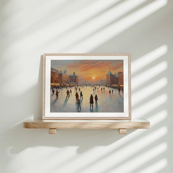 Skaters at Sunset Town Square - Image 4