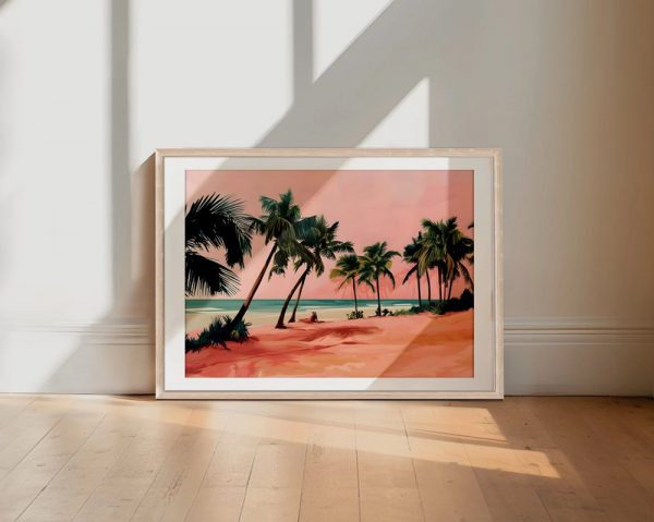 Pink Skies Over Palm Beach - Image 2