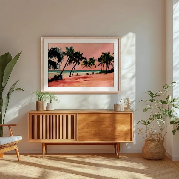 Pink Skies Over Palm Beach - Image 5