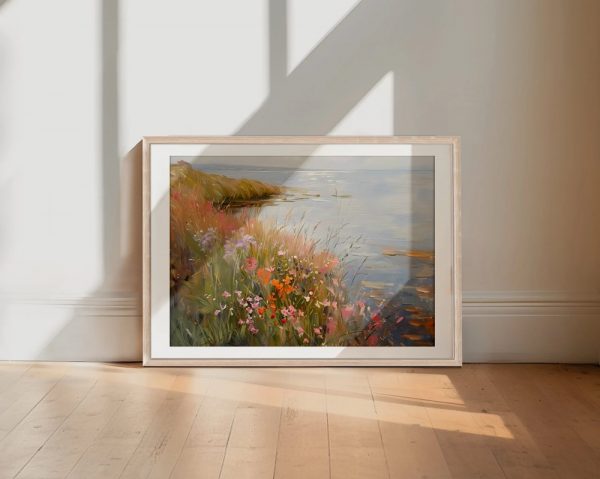 Wildflowers by Tranquil Waters - Image 2