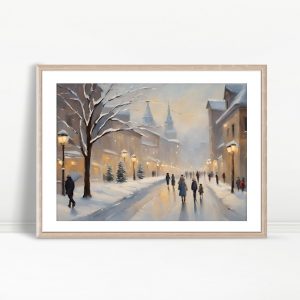 Winter Walks in Golden Glow