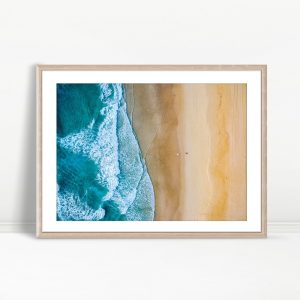 Aerial Waves on Golden Beach