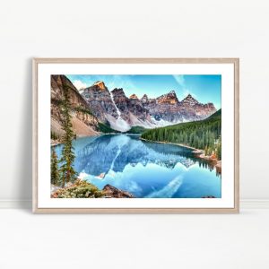 Crystal Lake and Majestic Peaks