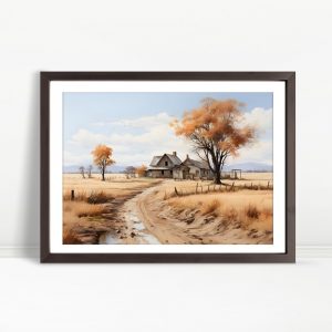 Rustic Farmhouse On Golden Plains
