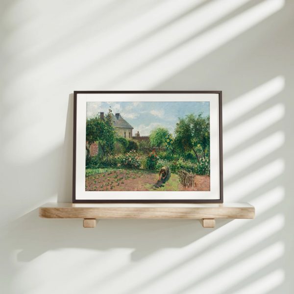 Sunlit Garden With Blooming Flowers - Image 4