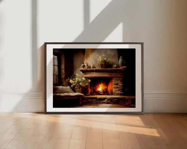 Cozy Hearth In Stone Cottage - Image 2