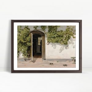 Vines And Doorway In Country Sunlight