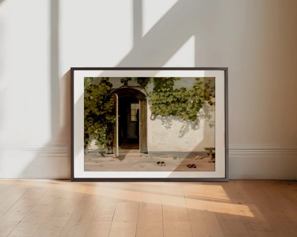 Vines And Doorway In Country Sunlight - Image 2