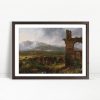 Ancient Ruins Amidst Rolling Hills