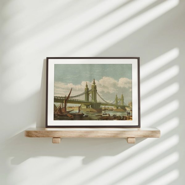 Towering Bridge Over Peaceful River - Image 4