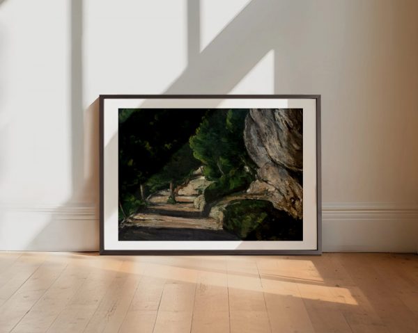 Rocky Forest Path In Afternoon Shade - Image 2