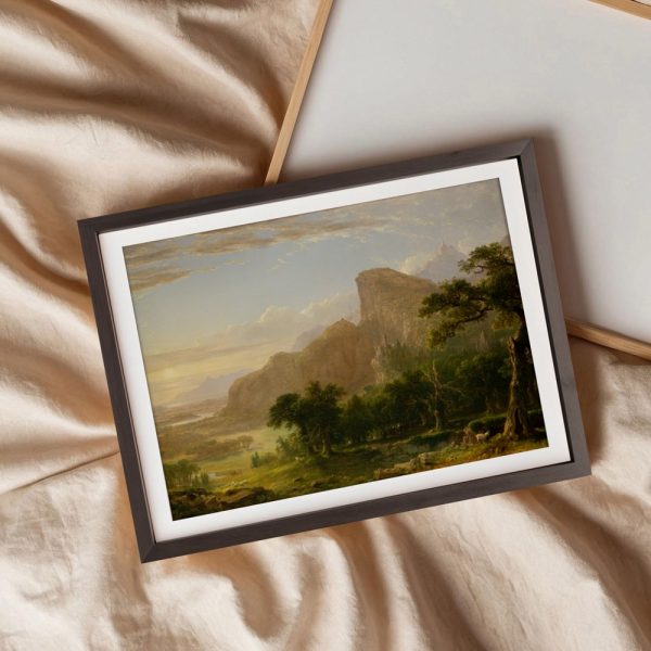 Majestic Cliffs Over Verdant Valley - Image 3