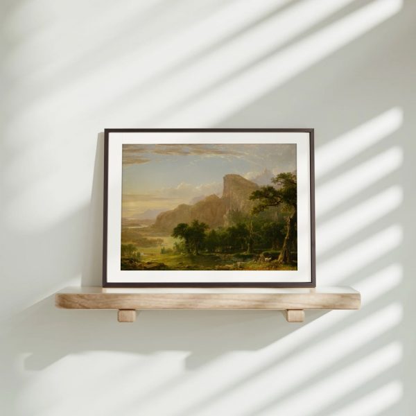 Majestic Cliffs Over Verdant Valley - Image 4