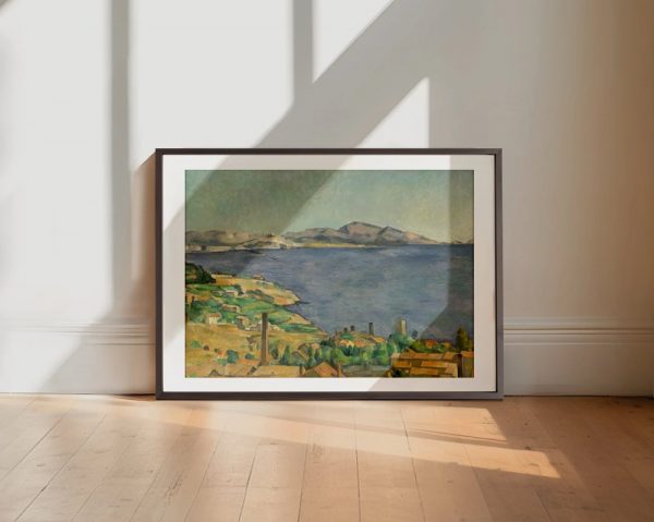 Sunlit Coastline With Distant Mountains - Image 2