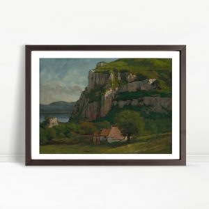 Cottage Nestled Below Verdant Cliffs