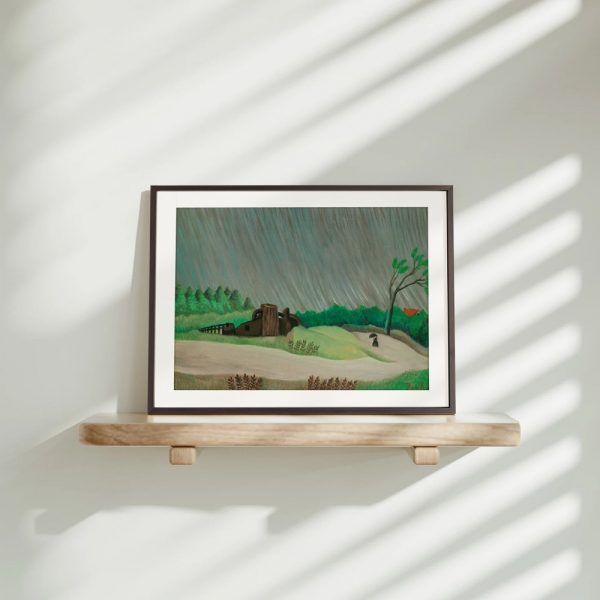 Rainy Day Over Rustic Countryside - Image 4