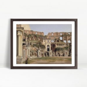 Ancient Ruins Bathed In Sunlight