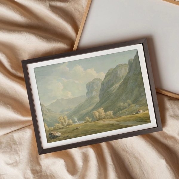Misty Valley Between Towering Cliffs - Image 3