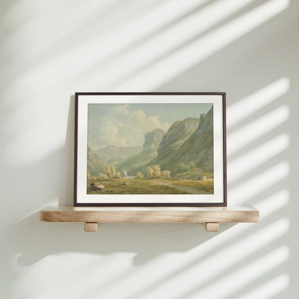 Misty Valley Between Towering Cliffs - Image 4