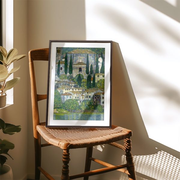 Hillside Village With Cypress Shadows - Image 4