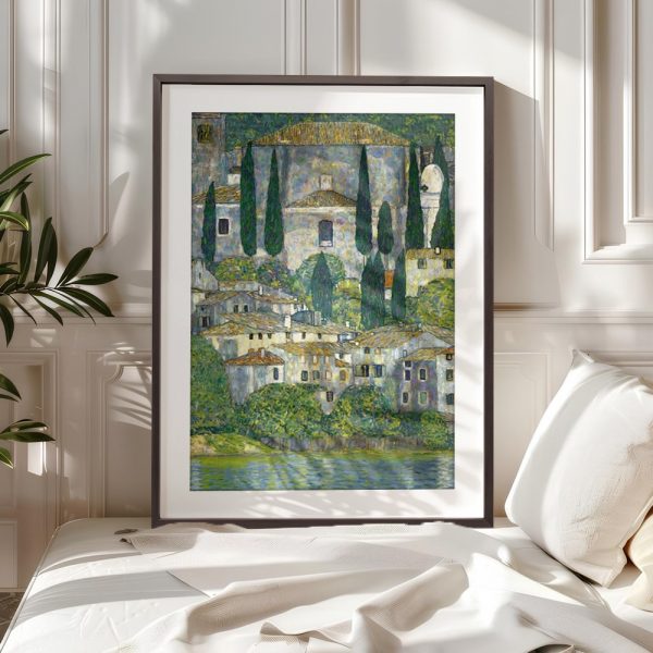 Hillside Village With Cypress Shadows - Image 5