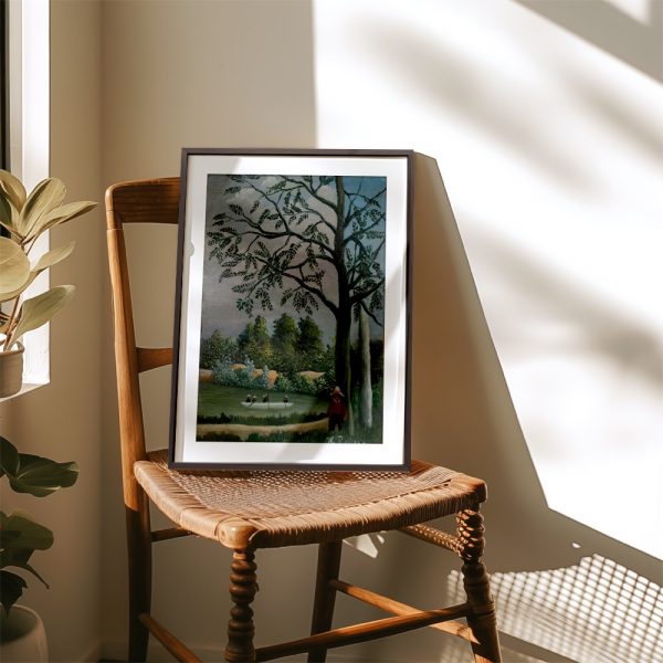 Man Under Tree in Peaceful Park - Image 4