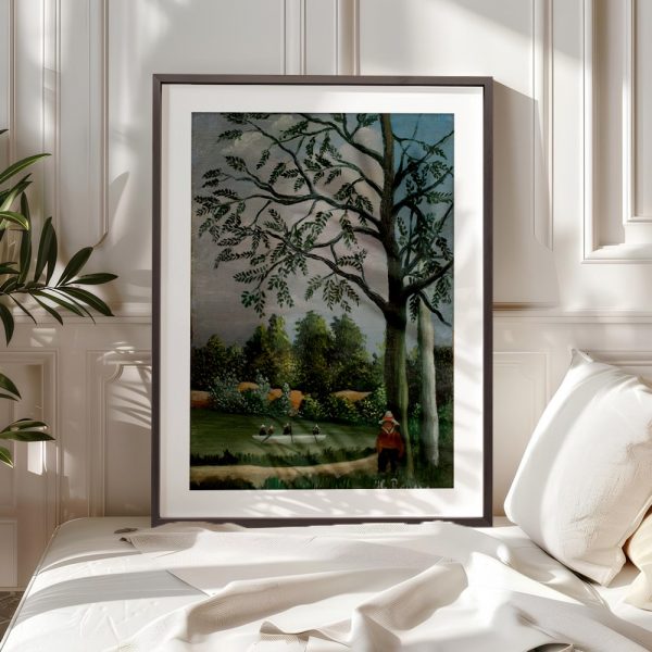 Man Under Tree in Peaceful Park - Image 5