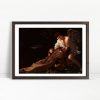 Angel Comforts Saint Francis In Forest