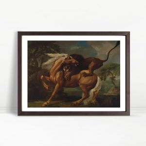 A Lion Attacking a Horse (1762)