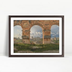 View through Three Arches of the Third Storey of the Colosseum