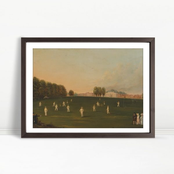 First Grand Match of Cricket Played