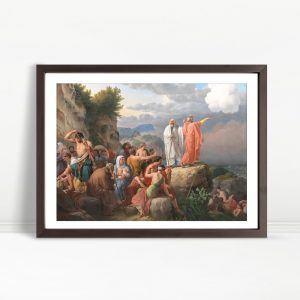 Moses causes the Red Sea to return