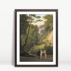 Gentle Gathering By Forest Stream